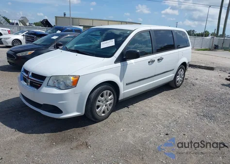 2015 Dodge Grand Caravan American Value Pkg from USA, damaged, VIN 2C4RDGBG2FR625870